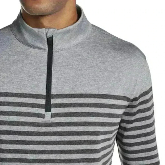 G/FORE Striped Mid Quarter Zip Pullover - medium - Picture 3 of 7